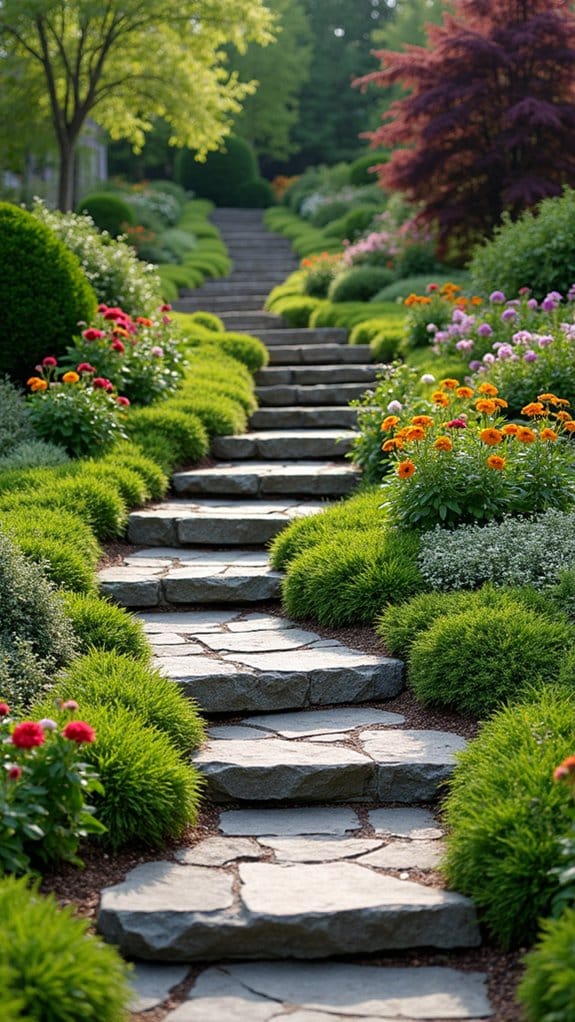 inviting stone pathways design