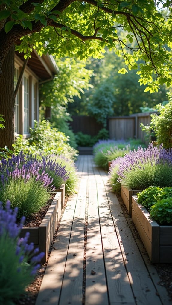 lavender enhances vegetable growth