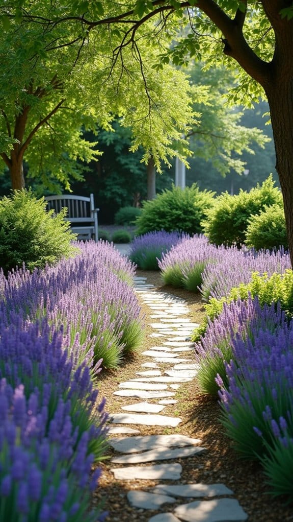 lavender supports local wildlife