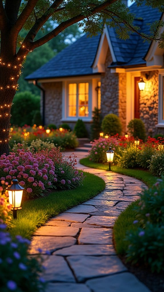 magical glow for flowers