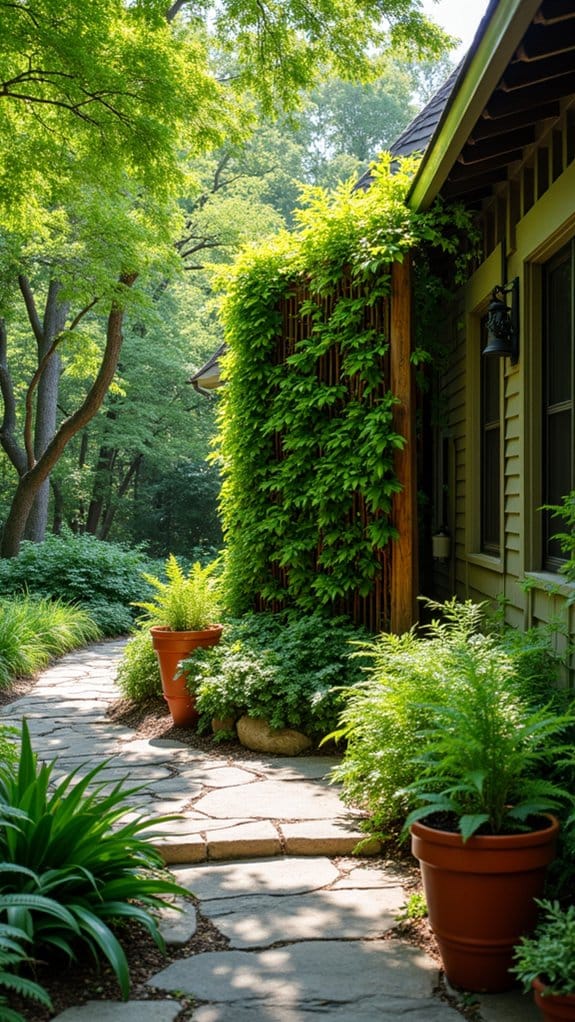 maximize space with greenery