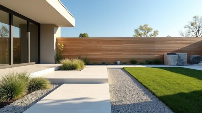 minimalist front yard landscaping