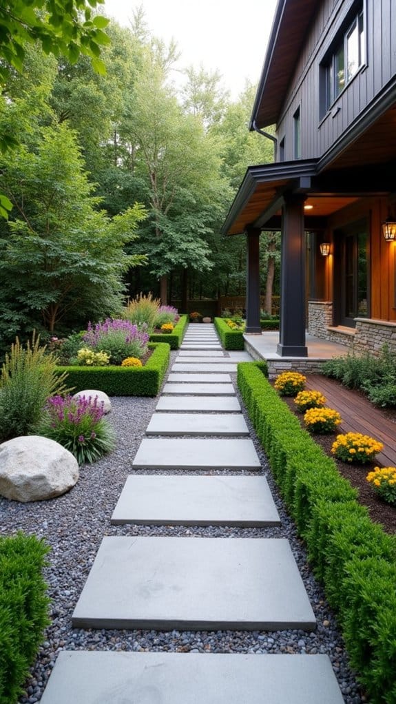 mixing materials for aesthetics