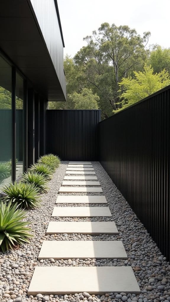 modern durable minimalist fencing