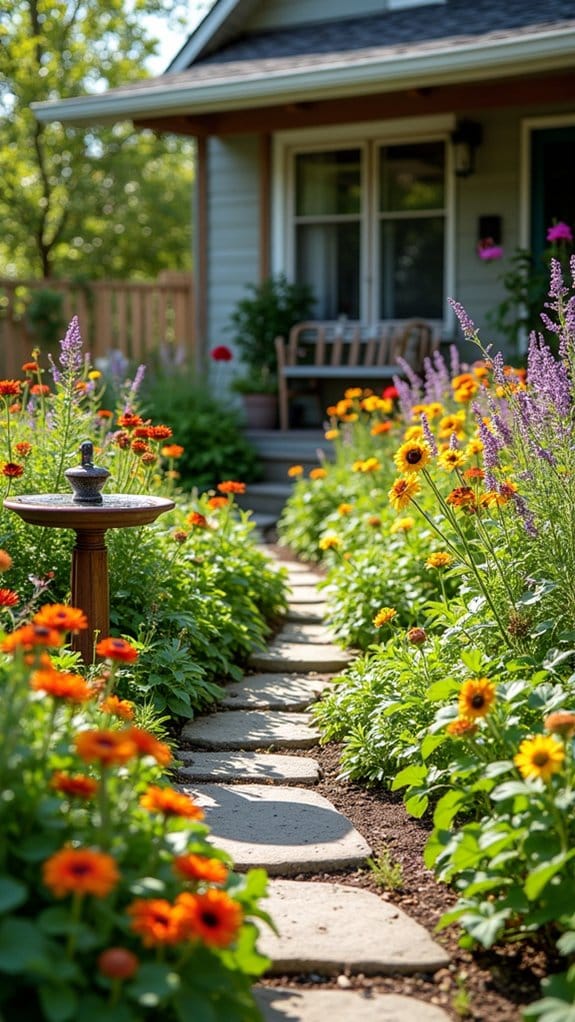 native plants attract pollinators