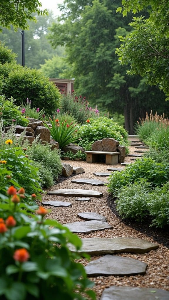 native plants for drainage