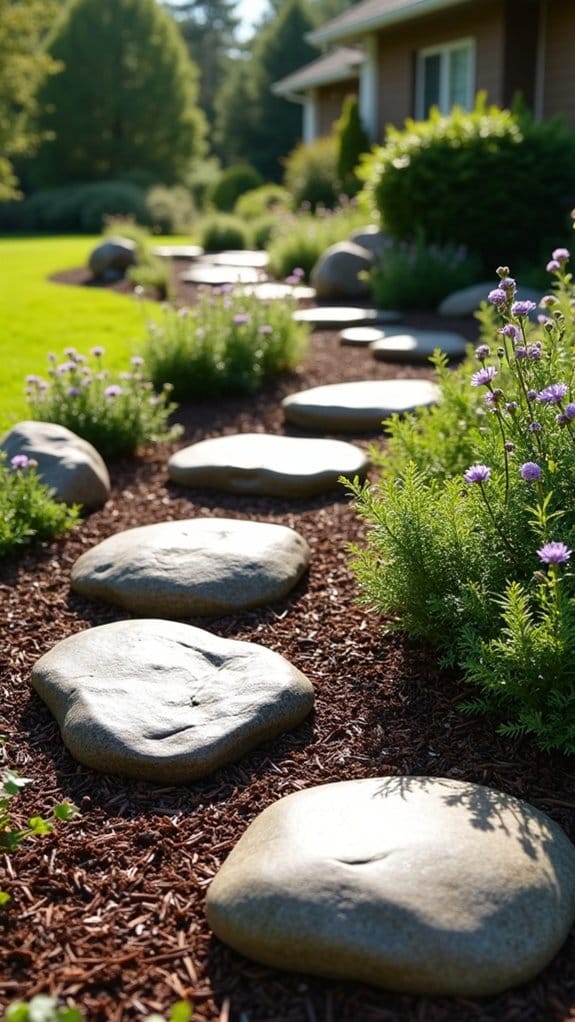 natural landscape with rocks