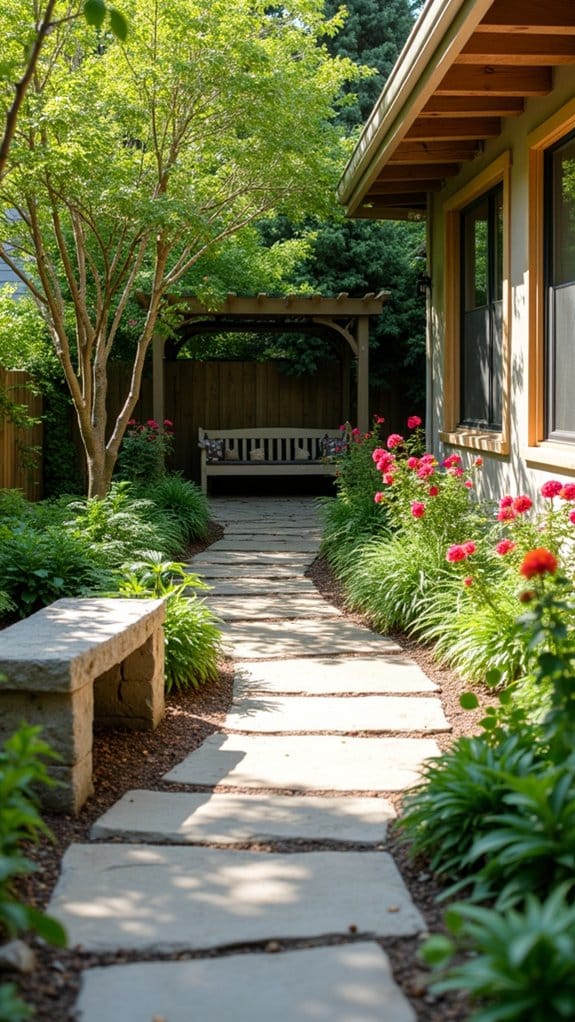 natural stone landscape features