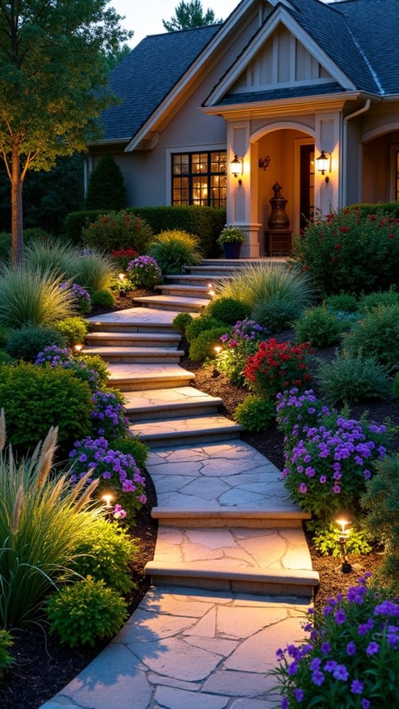 path lights and uplights