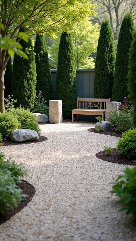 peaceful zen garden design