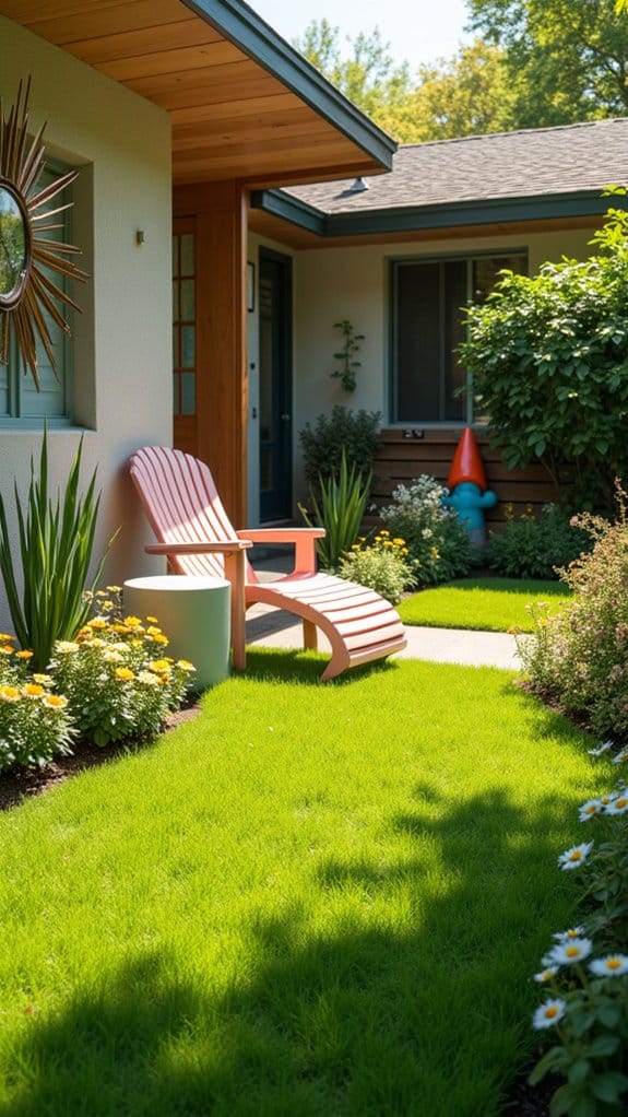 retro outdoor d cor accents