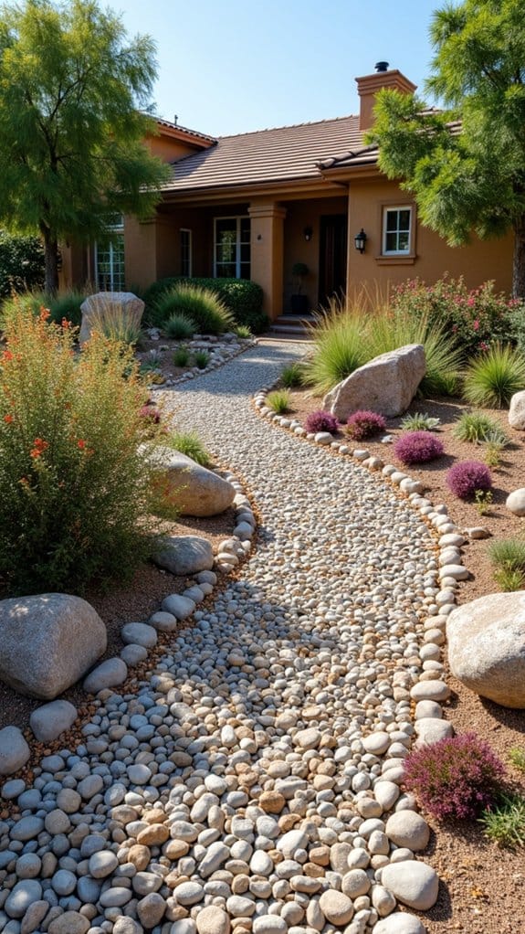 rock gardens enhance texture