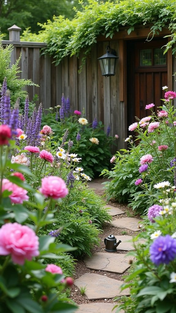 rustic wooden fence charm