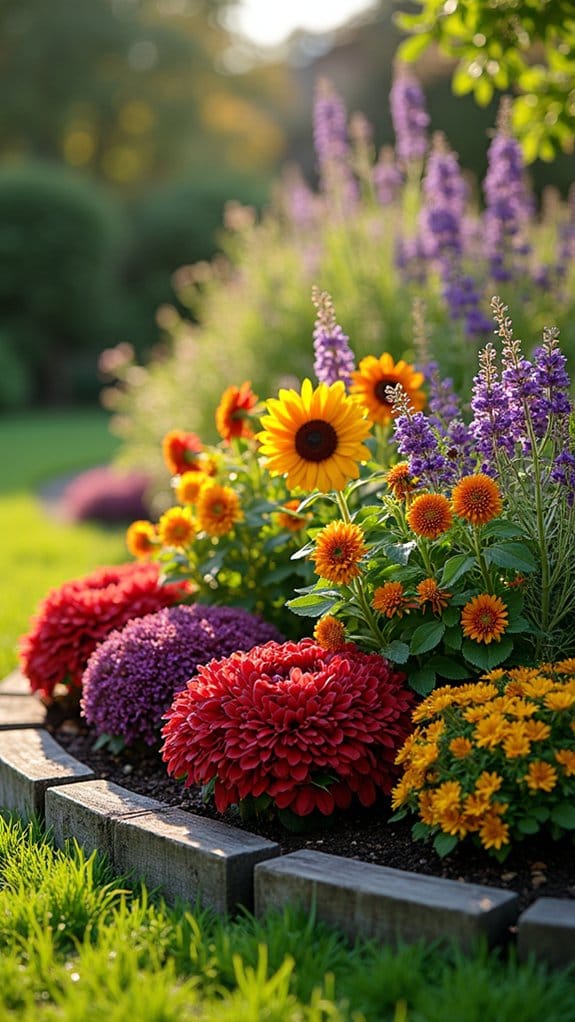 seasonal floral color changes