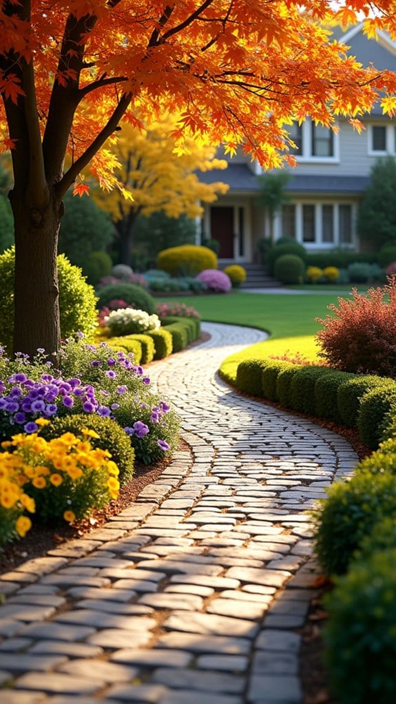 seasonal walkway decoration ideas