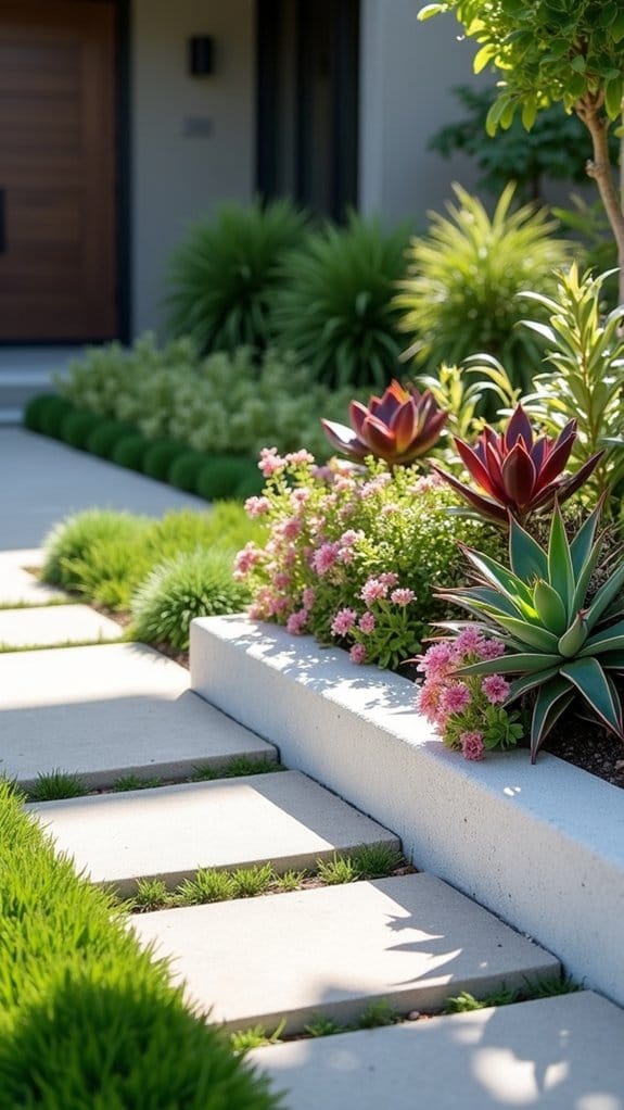 serene minimalist garden design