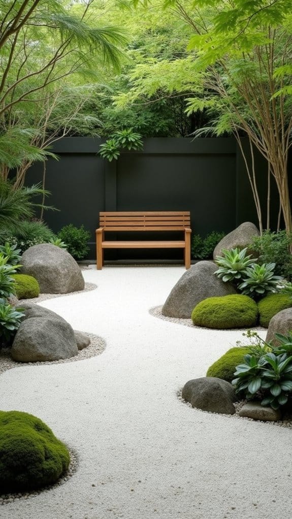 serene zen garden retreat