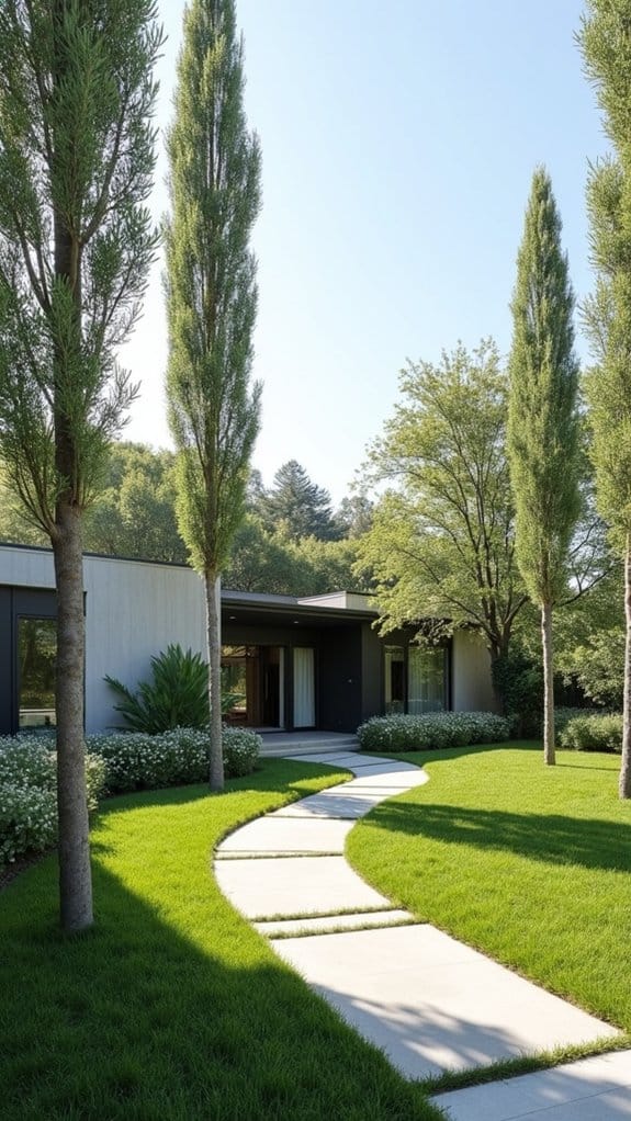 sleek space saving tree solution