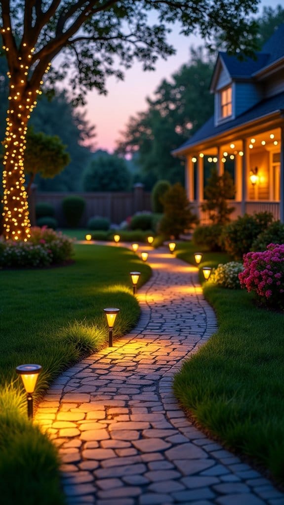 solar lights for pathways