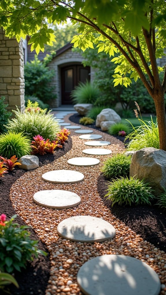 stone mulch for gardening
