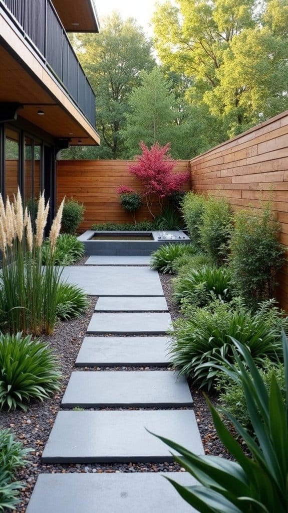 sustainable garden with natives