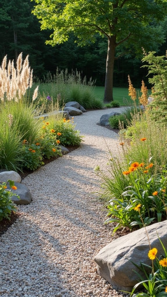 sustainable rain garden design