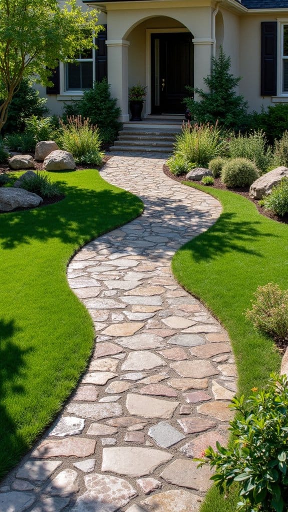 textured driveway design options