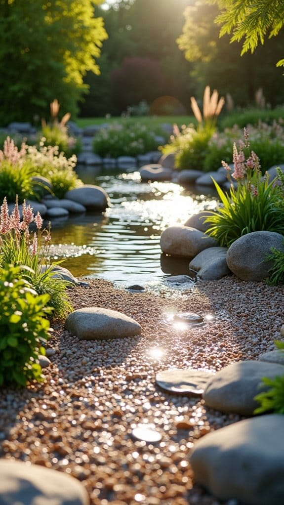 textured pea gravel serenity