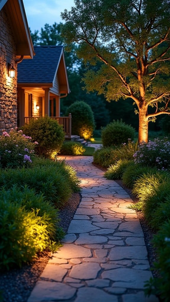 transformative garden lighting effects