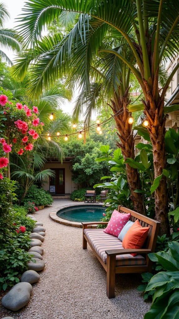 tropical paradise home transformation