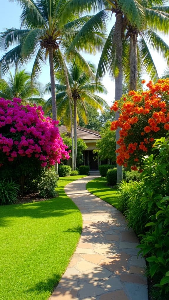 tropical plants seasonal transformations