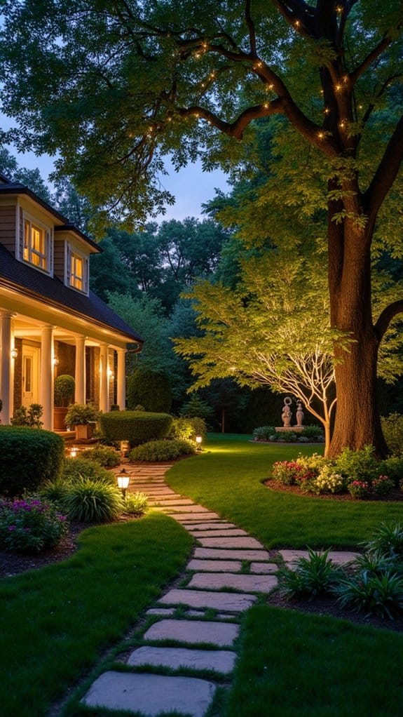 twinkling lights create magic