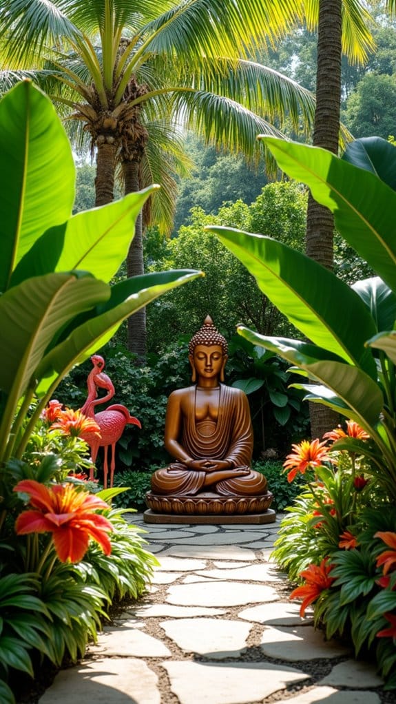 unique garden art pieces