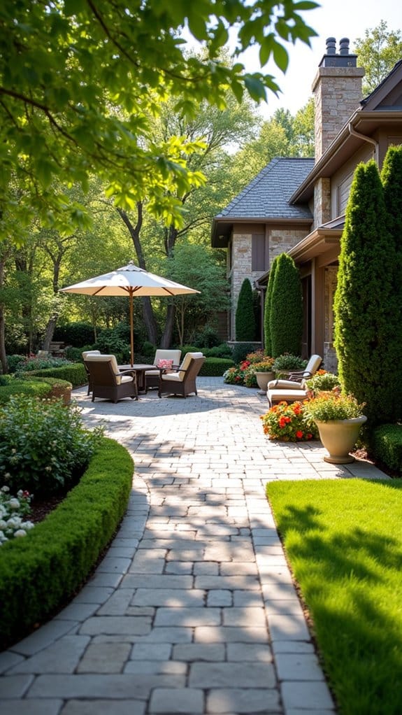 versatile outdoor entertaining space