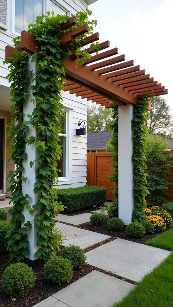 vertical support for beauty