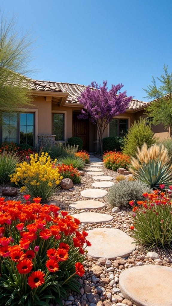 vibrant drought tolerant flowers