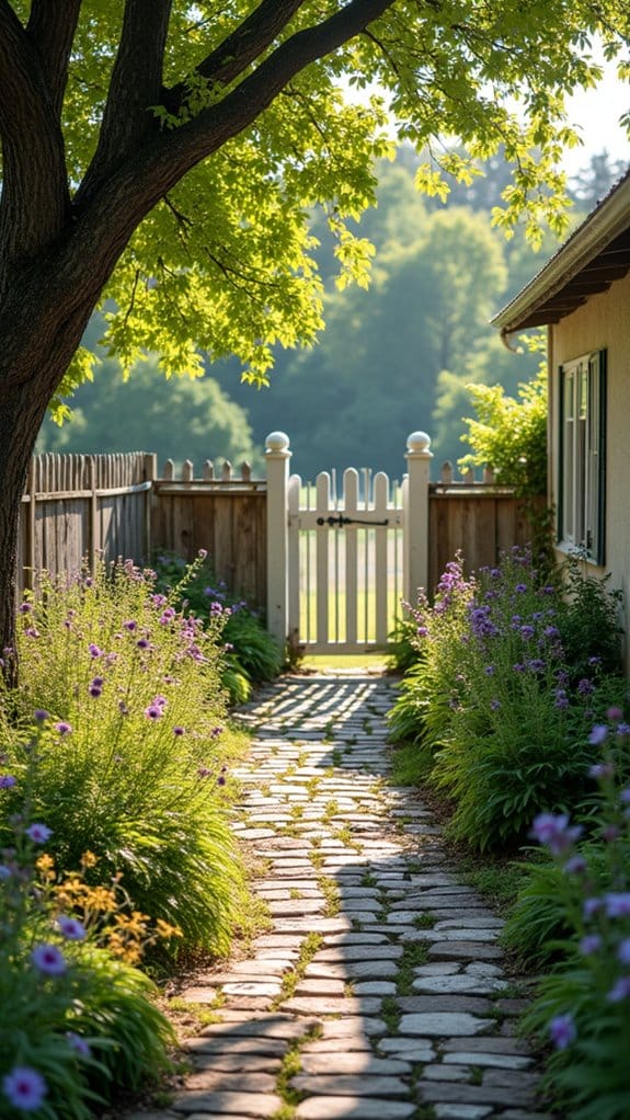 vibrant native wildflower garden