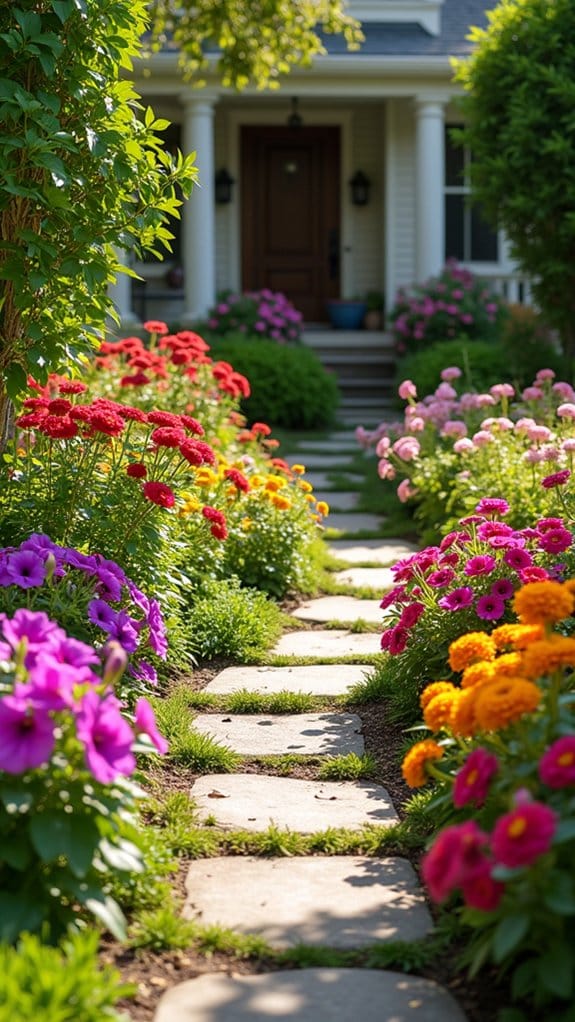 vibrant seasonal annual flowers