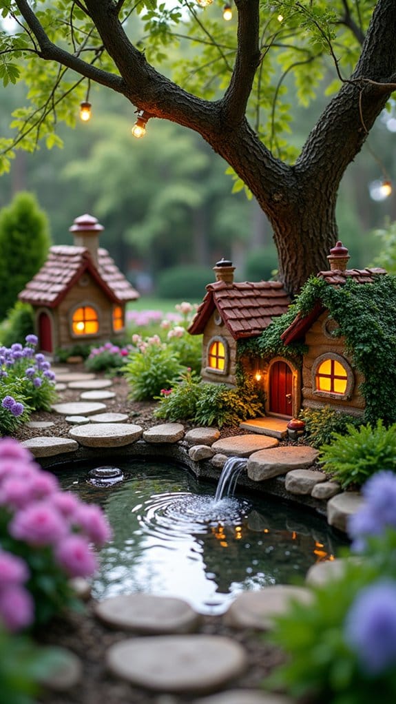 whimsical enchanted fairy garden