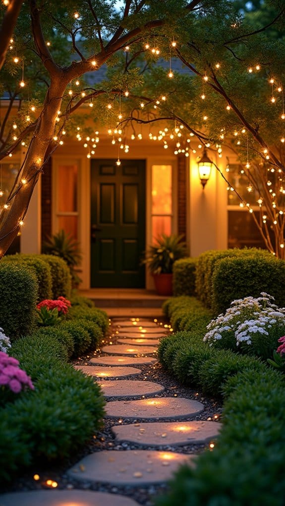 whimsical firefly string lights