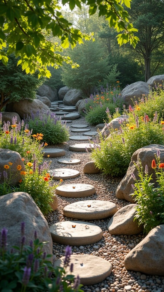 wildlife friendly rock garden
