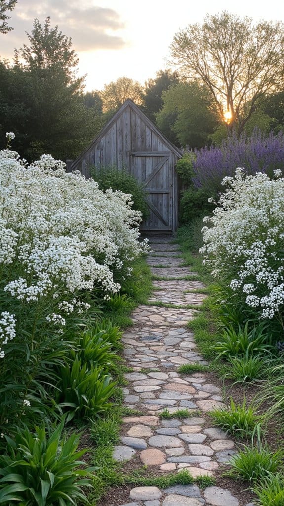 beautiful white perennials options