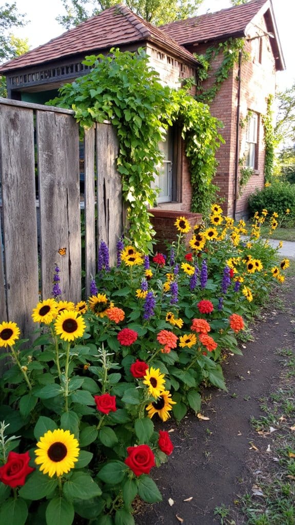 bold colorful flower combinations