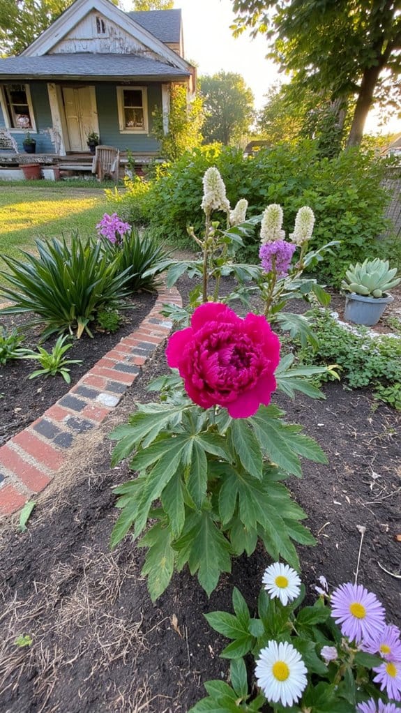 bold focal flowers stand out