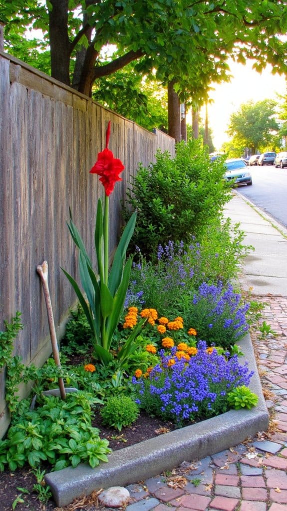 bold plants create focal points