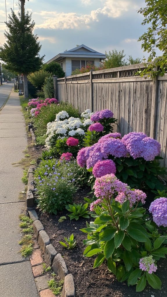 colorful flowering shrubs thrive
