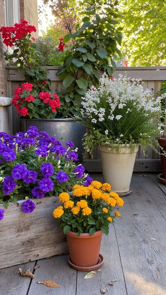 container gardening flower combinations