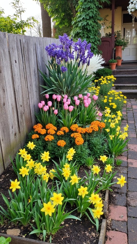 continuous blooms throughout seasons