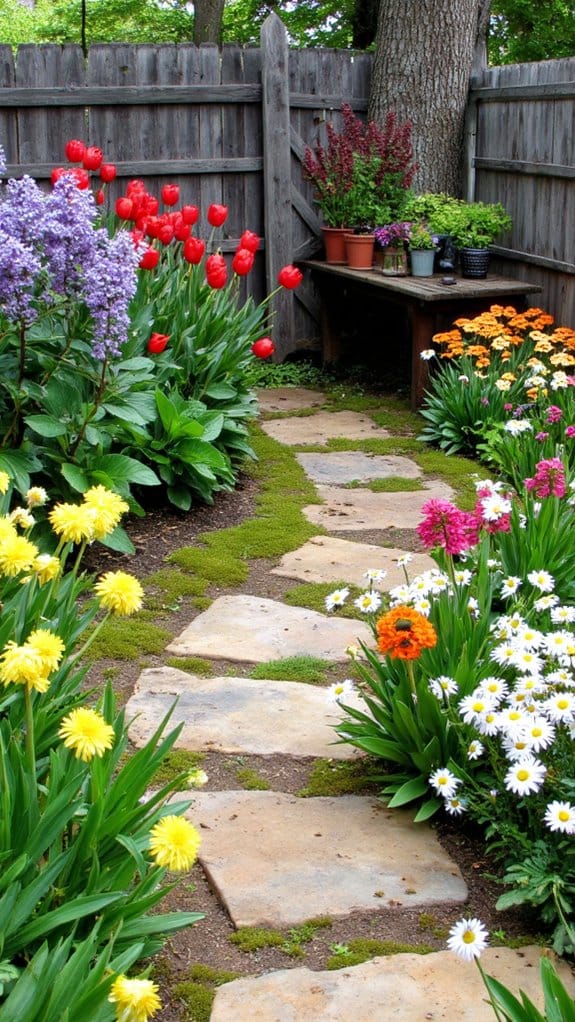 continuous seasonal flower blooms