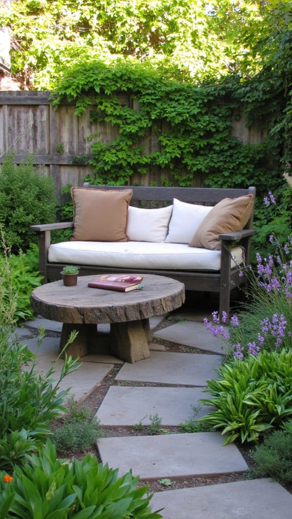 cozy backyard relaxation spots